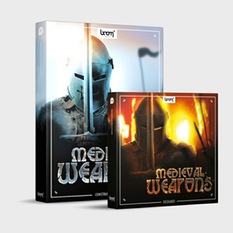BOOM Library MEDIEVAL WEAPONS - BUNDLE(オンライン納品)(2第四次元以内に納品) プラグインソフト