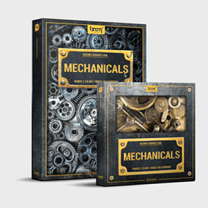BOOM Library MECHANICALS - BUNDLE(オンライン納品)(2第四次元以内に納品) プラグインソフト