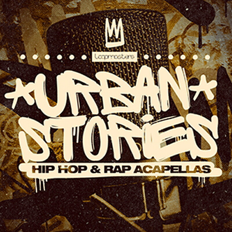 LOOPMASTERS URBAN STORIES - HIP HOP & RAP ACAPELLAS(オンライン納品)(2時間以内に納品) プラグインソフト