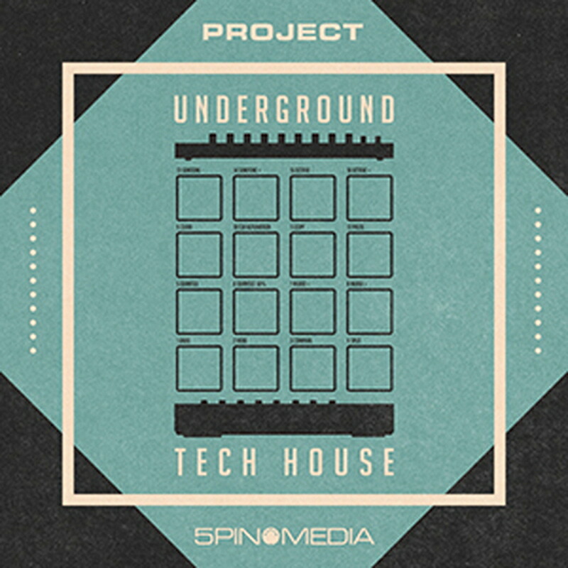 5PIN MEDIA UNDERGROUND TECH HOUSE(オンライン納品)(2時間以内に納品) プラグインソフト