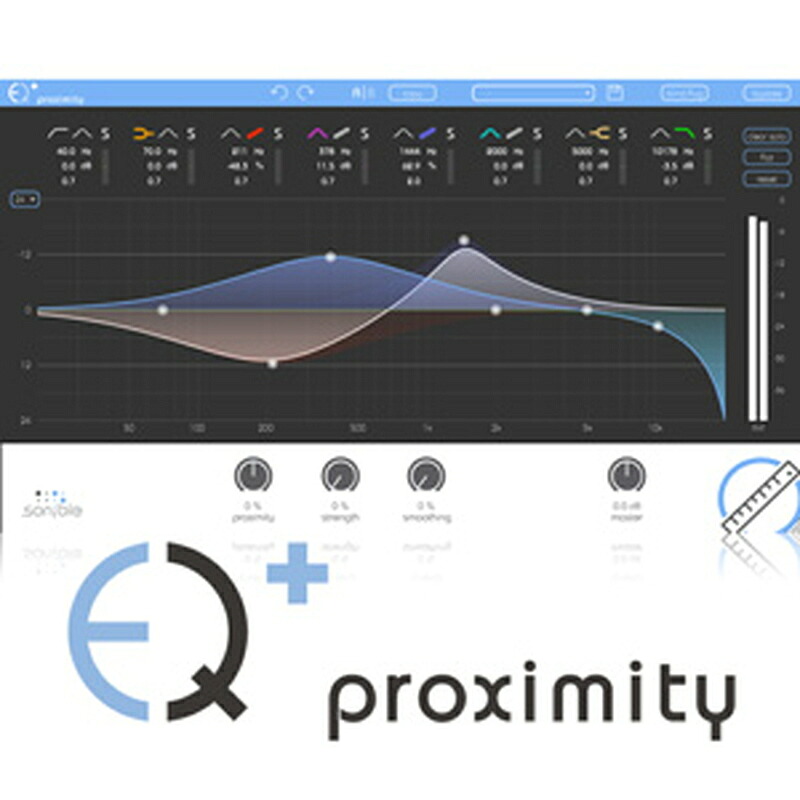 SONIBLE PROXIMITY:EQ+(オンライン納品)(2時間以内に納品) プラグインソフト