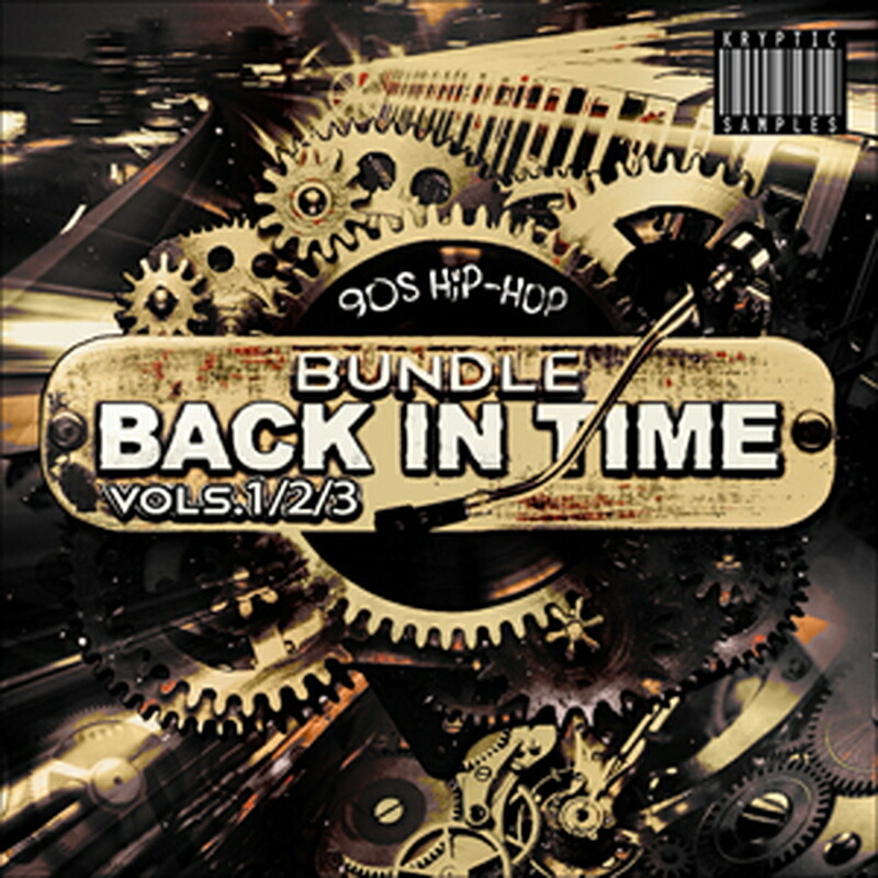 KRYPTIC SAMPLES BACK IN TIME BUNDLE (VOLS 1-3)(オンライン納品)(2時間以内に納品) プラグインソフト