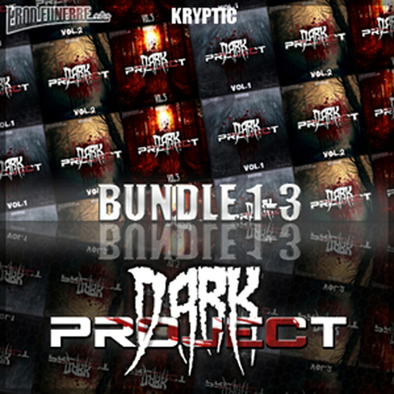KRYPTIC SAMPLES DARK PROJECT BUNDLE(オンライン納品)(2時間以内に納品) プラグインソフト