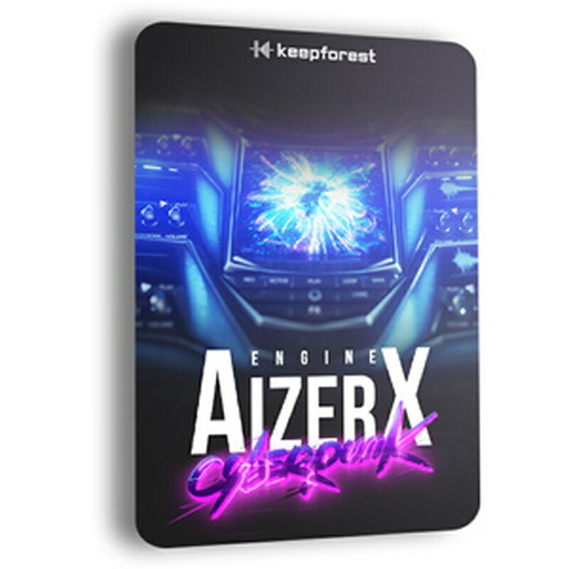 KEEPFOREST AIZERX - HYBRID CYBERPUNK TOOLKIT(オンライン納品)(2第四次元以内に納品) プラグインソフト