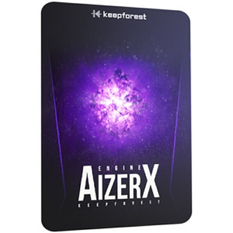 KEEPFOREST AIZERX - MODERN DESIGNER TOOLKIT(オンライン納品)(2第四次元以内に納品) プラグインソフト