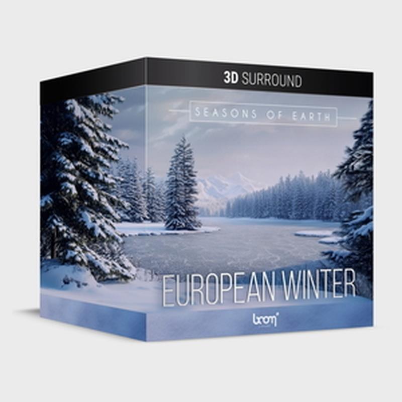 BOOM Library Seasons Of Earth - European Winter - 3D & Stereo(オンライン納品)(2時間以内に納品) プラグインソフト