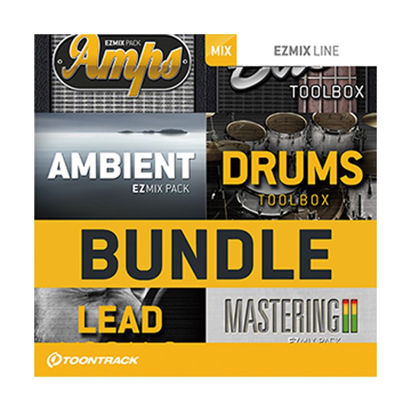 TOONTRACK MIX 6PACK - COMPLETE PRODUCTION (トゥーントラック)(EZ MIX 2)(オンライン納品)(2時間以内に納品) プラグインソフト