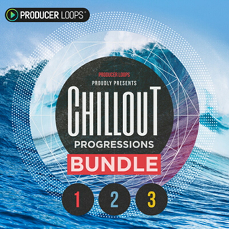 PRODUCER LOOPS CHILLOUT PROGRESSIONS BUNDLE (VOLS 1-3)(オンライン納品)(2時間以内に納品) プラグインソフト