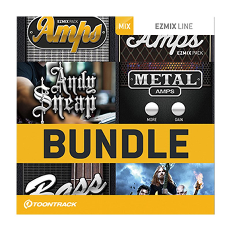TOONTRACK MIX 6PACK - ROCK&METAL GUITAR (トゥーントラック)(EZ MIX 2)(オンライン納品)(2時間以内に納品) プラグインソフト