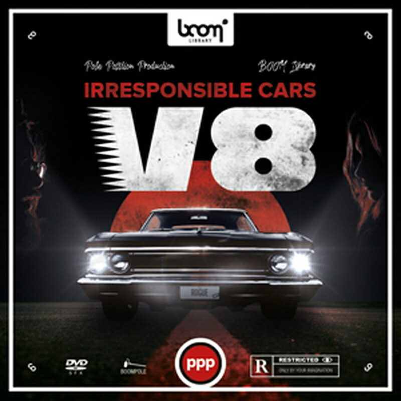 BOOM Library CARS - V8(オンライン納品)(2第四次元以内に納品) プラグインソフト