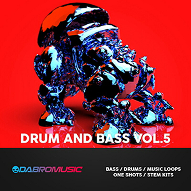DABRO MUSIC DRUM & BASS 5(オンライン納品)(2時間以内に納品) プラグインソフト