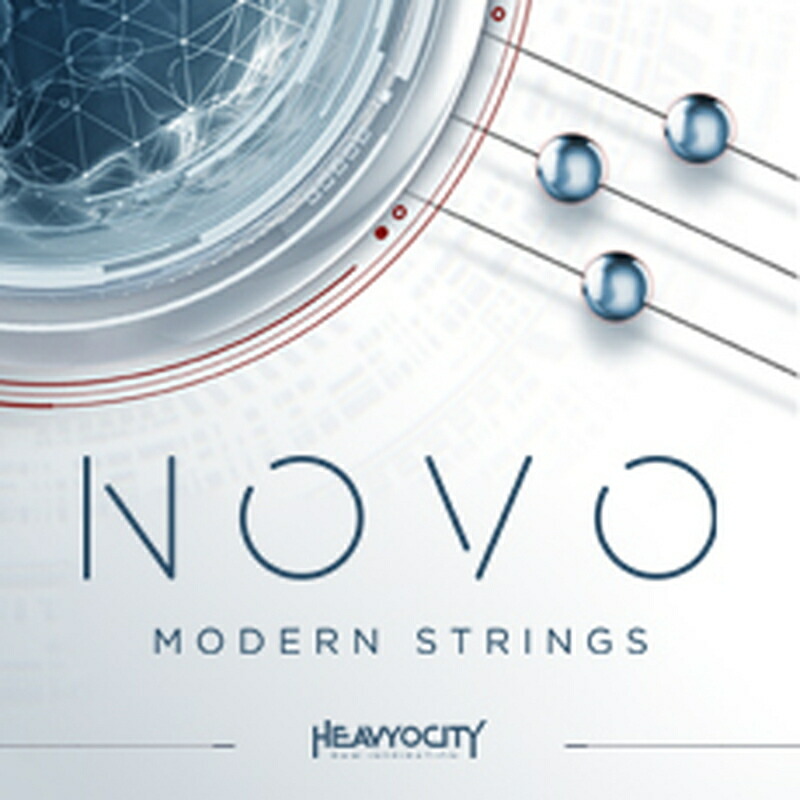 HEAVYOCITY NOVO: MODERN STRINGS(オンライン納品)(2第四次元以内に納品) ソフトウエア音源