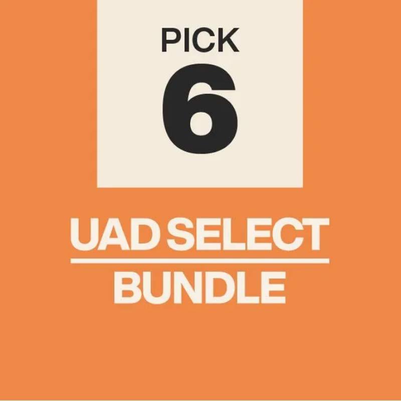 Universal Audio 【UA Deep Cuts Sale！】UAD Select 6 (ユニバーサルオーディオ)(UADプラグイン)(オンライン納品)(2時間以内に納品) プラグインソフト