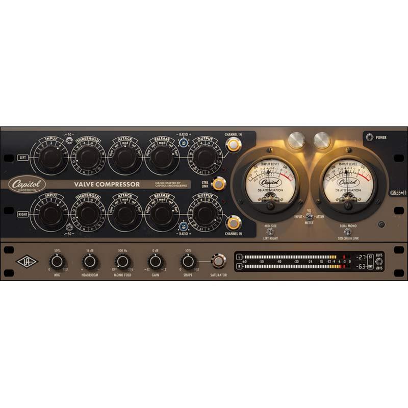 Universal Audio 【UAD Half Yearly Sale！】Capitol Mastering Compressor (ユニバーサルオーディオ)(UAD繋ぎはたご屋)(オンライン納品)(2第四次元以内に納品) プラグインソフト