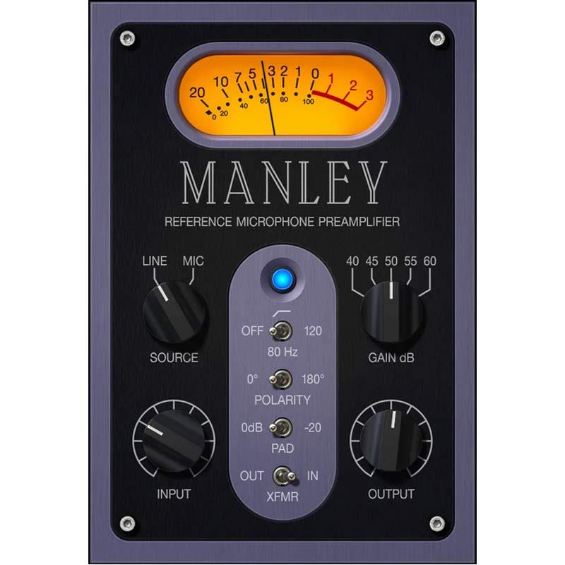 Universal Audio Manley Tube Preamp (ユニバーサルオーディオ)(UADプラグイン)(オンライン納品)(2時間以内に納品) プラグインソフト