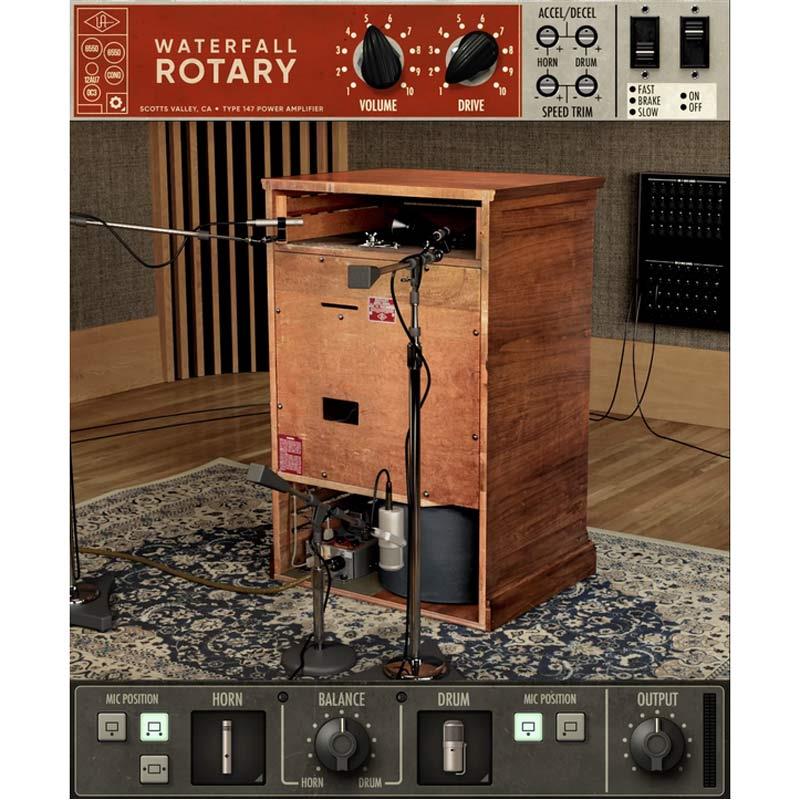Universal Audio Waterfall Rotary Speaker (ユニバーサルオーディオ)(UADプラグイン)(オンライン納品)(2時間以内に納品) DAWソフト