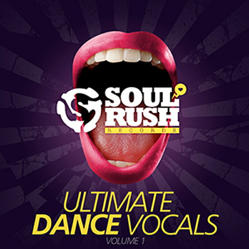SOUL RUSH RECORDS ULTIMATE DANCE VOCALS VOLUME 1(オンライン納品)(2時間以内に納品) プラグインソフト