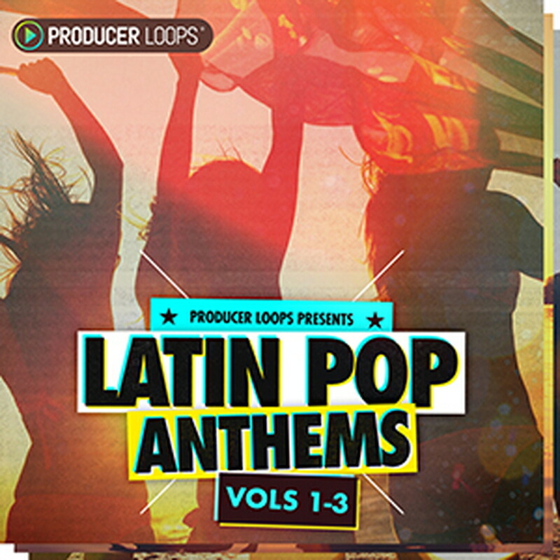 PRODUCER LOOPS LATIN POP ANTHEMS BUNDLE (VOLS 1-3)(オンライン納品)(2時間以内に納品) プラグインソフト