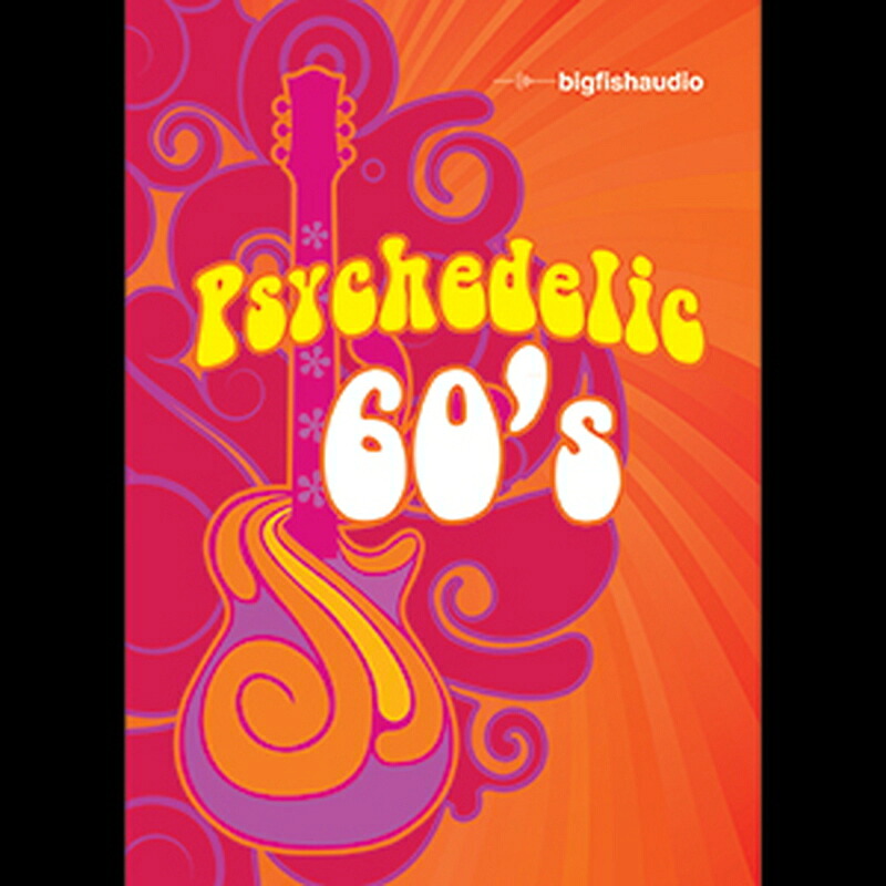 BIG FISH AUDIO PSYCHEDELIC 60S(オンライン納品)(2時間以内に納品) プラグインソフト