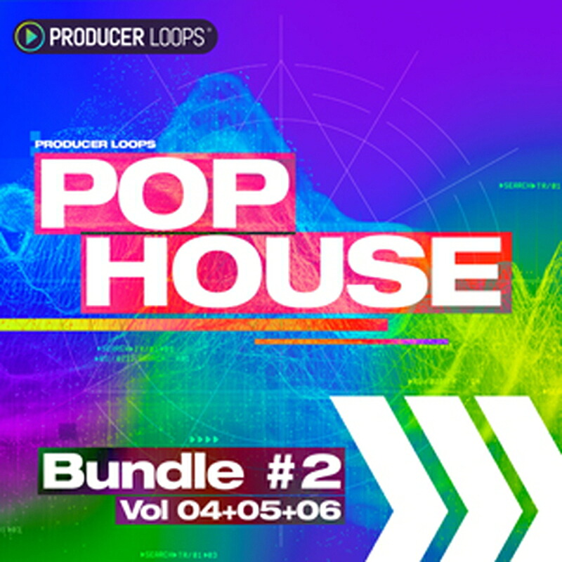 PRODUCER LOOPS POP HOUSE BUNDLE (VOLS 4-6)(オンライン納品)(2時間以内に納品) プラグインソフト