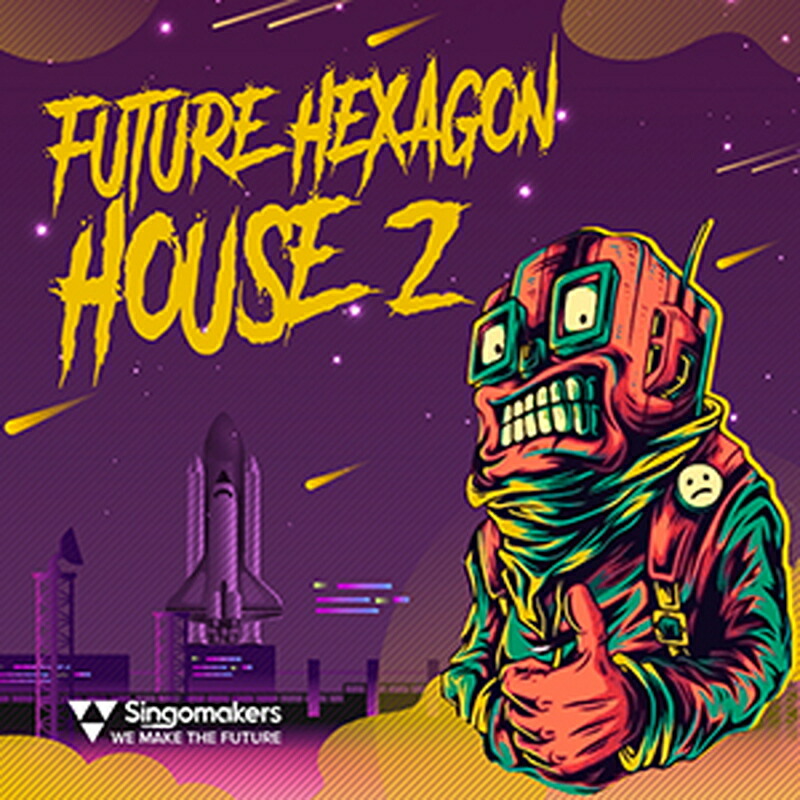 SINGOMAKERS FUTURE HEXAGON HOUSE VOL 2(オンライン納品)(2時間以内に納品) プラグインソフト