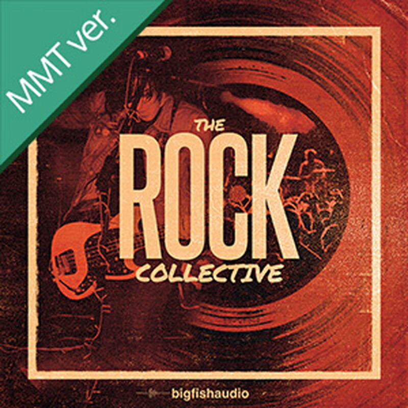 BIG FISH AUDIO THE ROCK COLLECTIVE MMT(オンライン納品)(2時間以内に納品) プラグインソフト