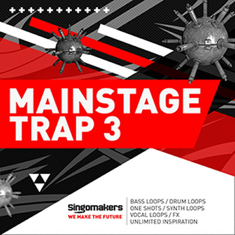 SINGOMAKERS MAINSTAGE TRAP VOL. 3(オンライン納品)(2時間以内に納品) プラグインソフト