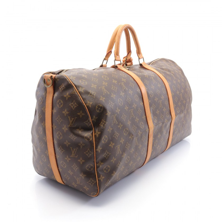 ルイ・ヴィトン LOUIS VUITTON バンドリエール60 レザー PVC 2WAY