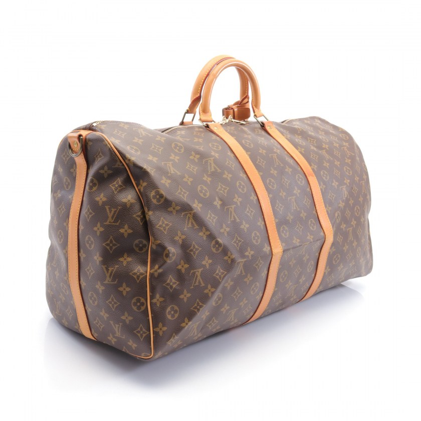 ルイ・ヴィトン LOUIS VUITTON バンドリエール60 レザー PVC 2WAY