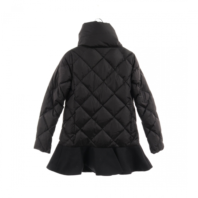 モンクレール MONCLER VOUGLANS ウール ダウンコート ブラック 切替