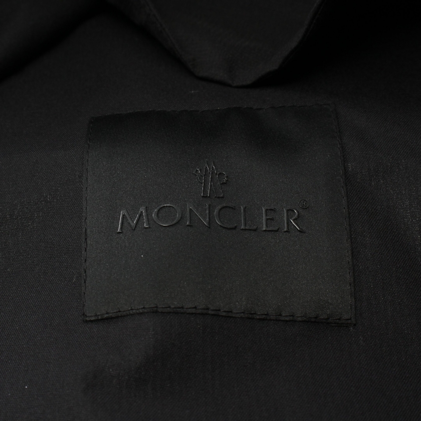 モンクレール MONCLER SATTOUF ロゴ ブルゾン 1A00094 ブラック フード