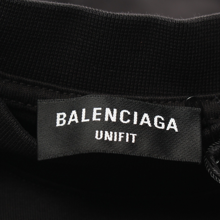 バレンシアガ BALENCIAGA Tシャツ ブラック 半袖 カットソー 694576