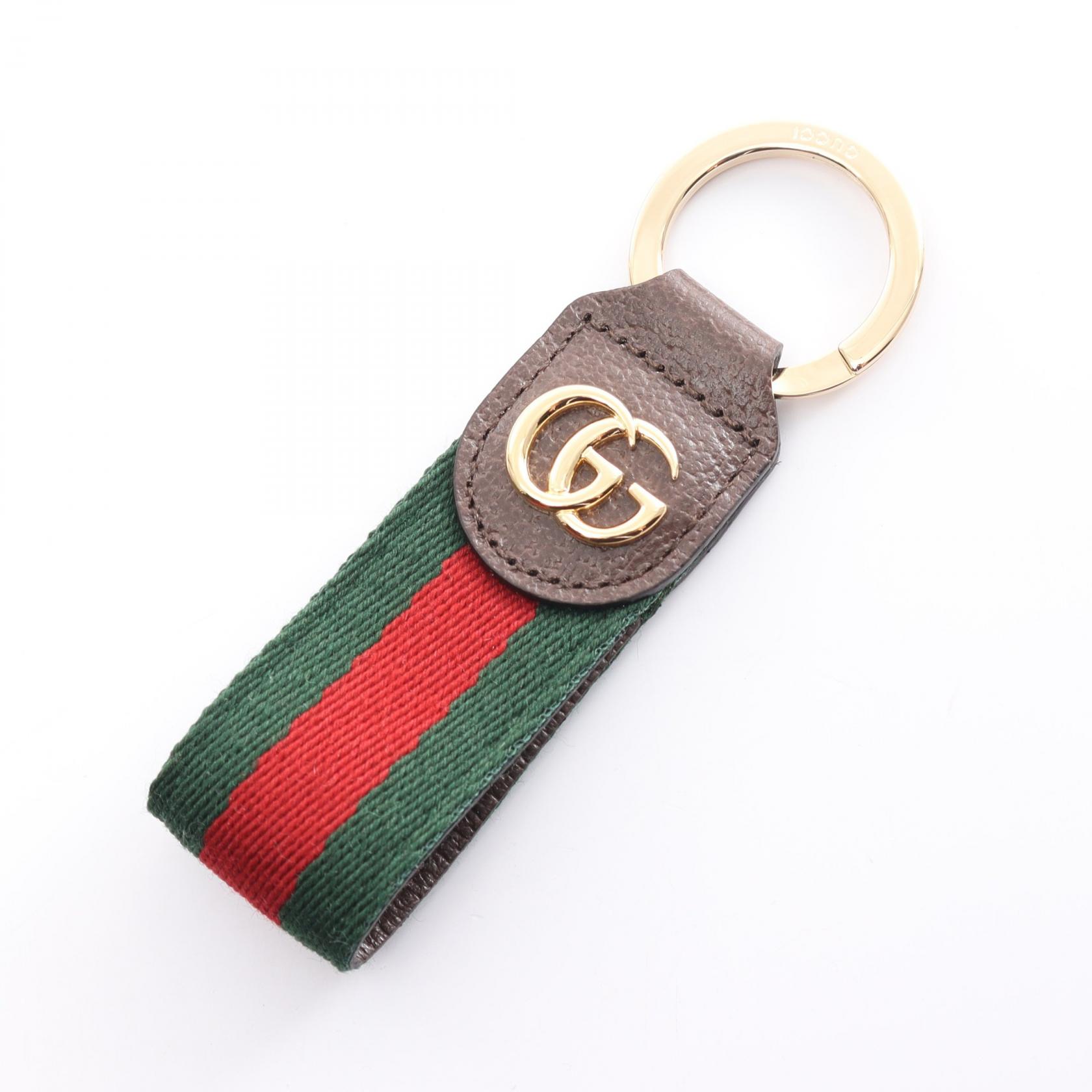 楽天市場】GUCCI グッチ シェリーライン チャーム レザー