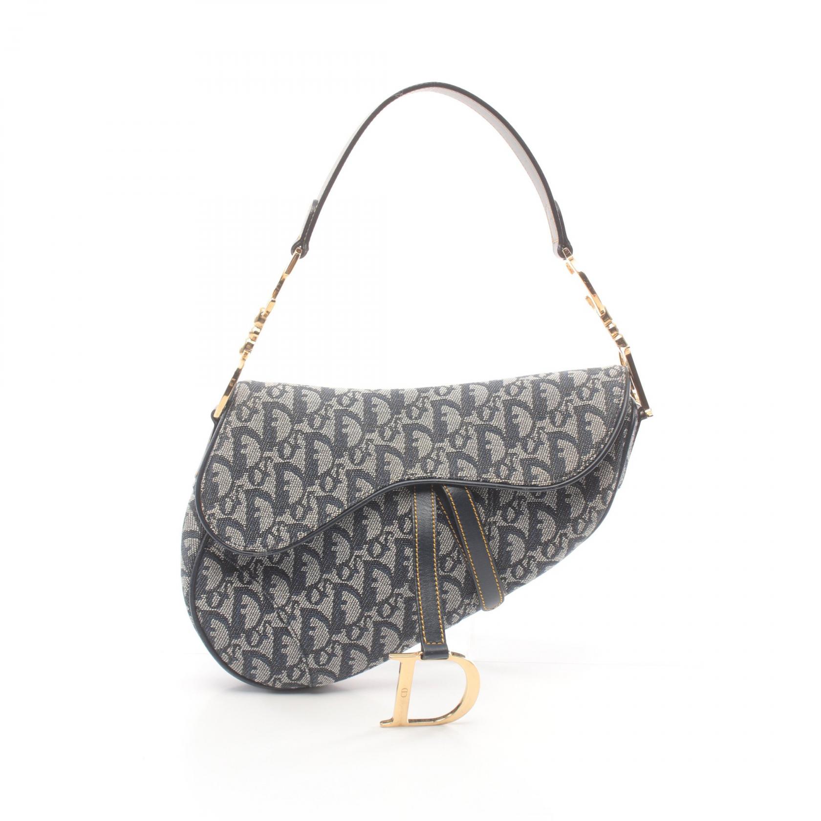 Dior オブリーク柄サドルバッグミニ Dior オブリーク柄サドルバッグミニ Mini Saddle Bag with Strap
