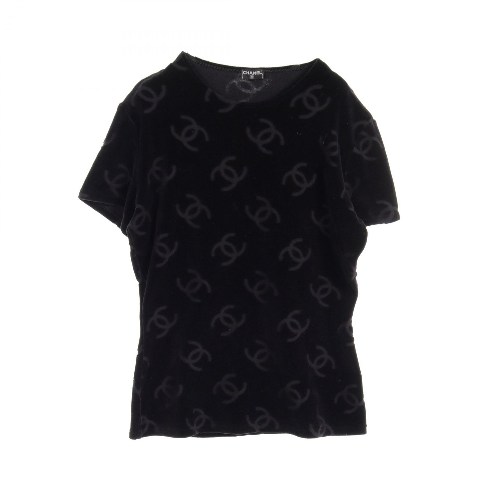 楽天市場】シャネル CHANEL ロングTシャツ 長袖Tシャツ 衣料品