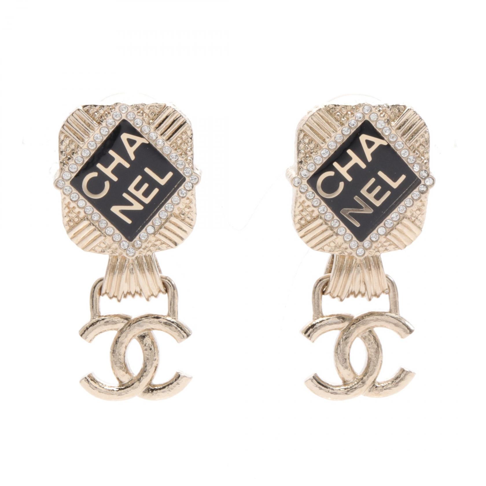 シャネル ゴールドプレート ココマーク ラウンドピアス 97A CHANEL シャネル ピアス ココマーク ラウンド ゴールド ゴールド
