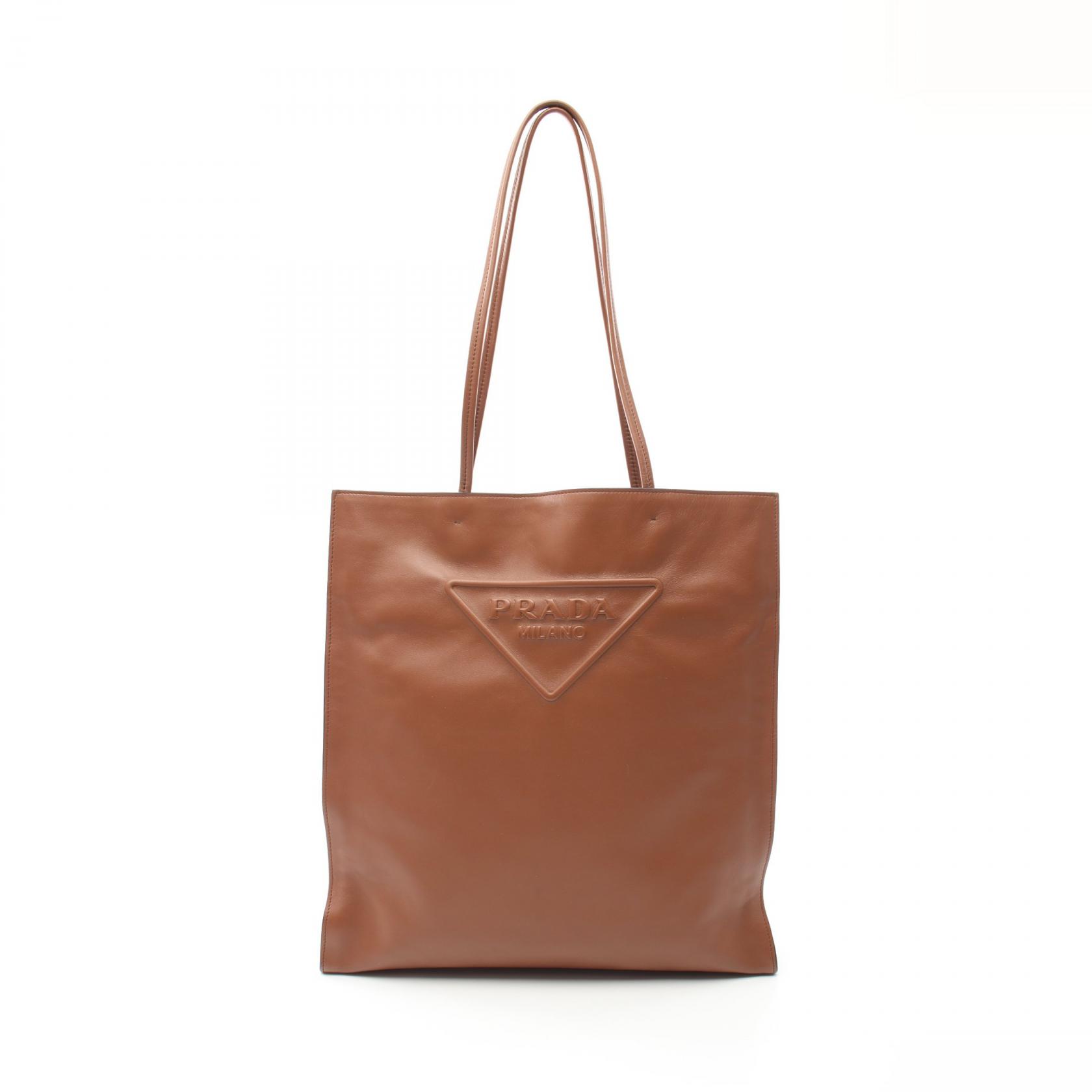 楽天市場】【美品】プラダ 【PRADA】スカルモチーフ レザー