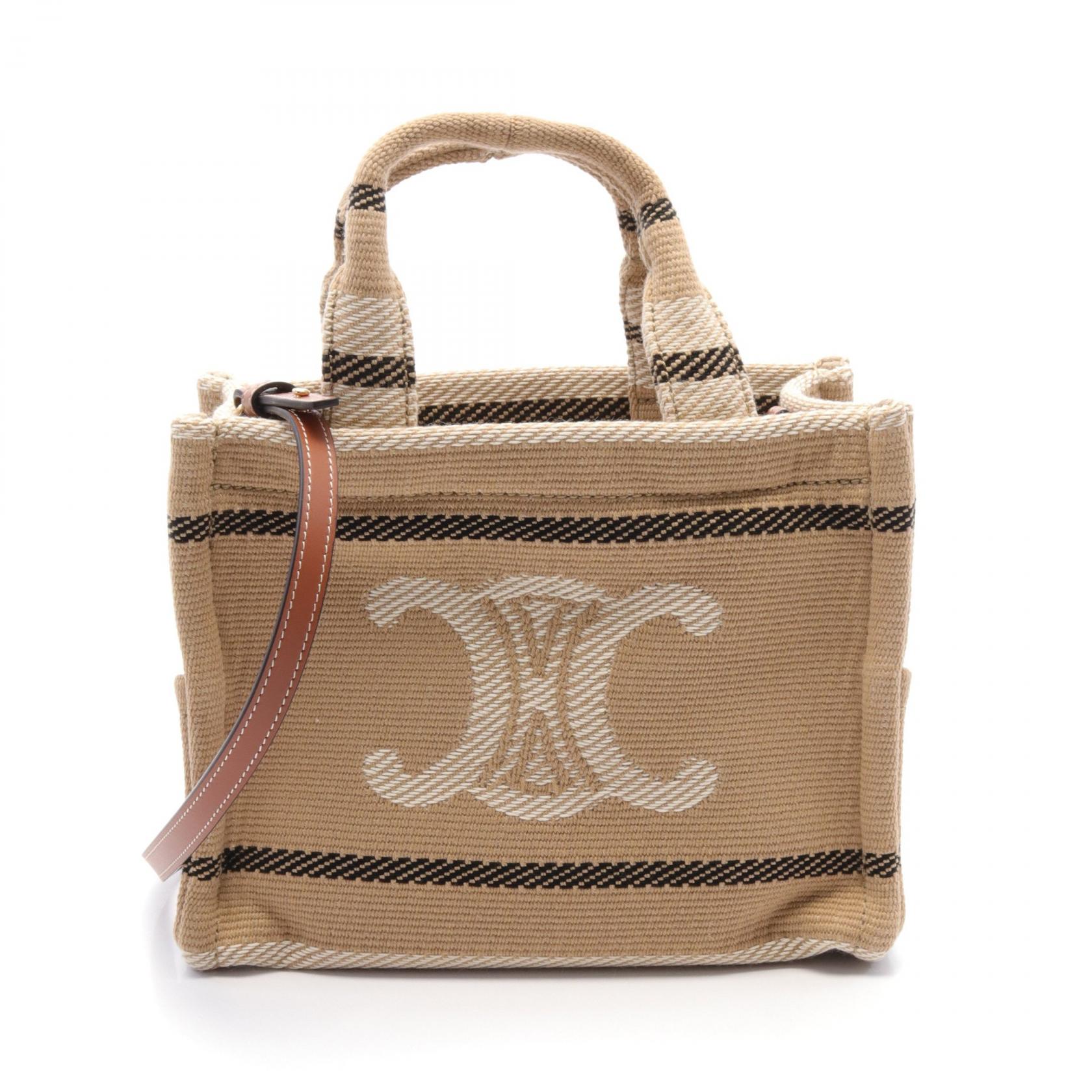 VINTAGE●CELINE●セリーヌ トリオンフ カバス トートバッグ CELINE セリーヌ ラージ カバ タイス トートバッグ トリオンフ