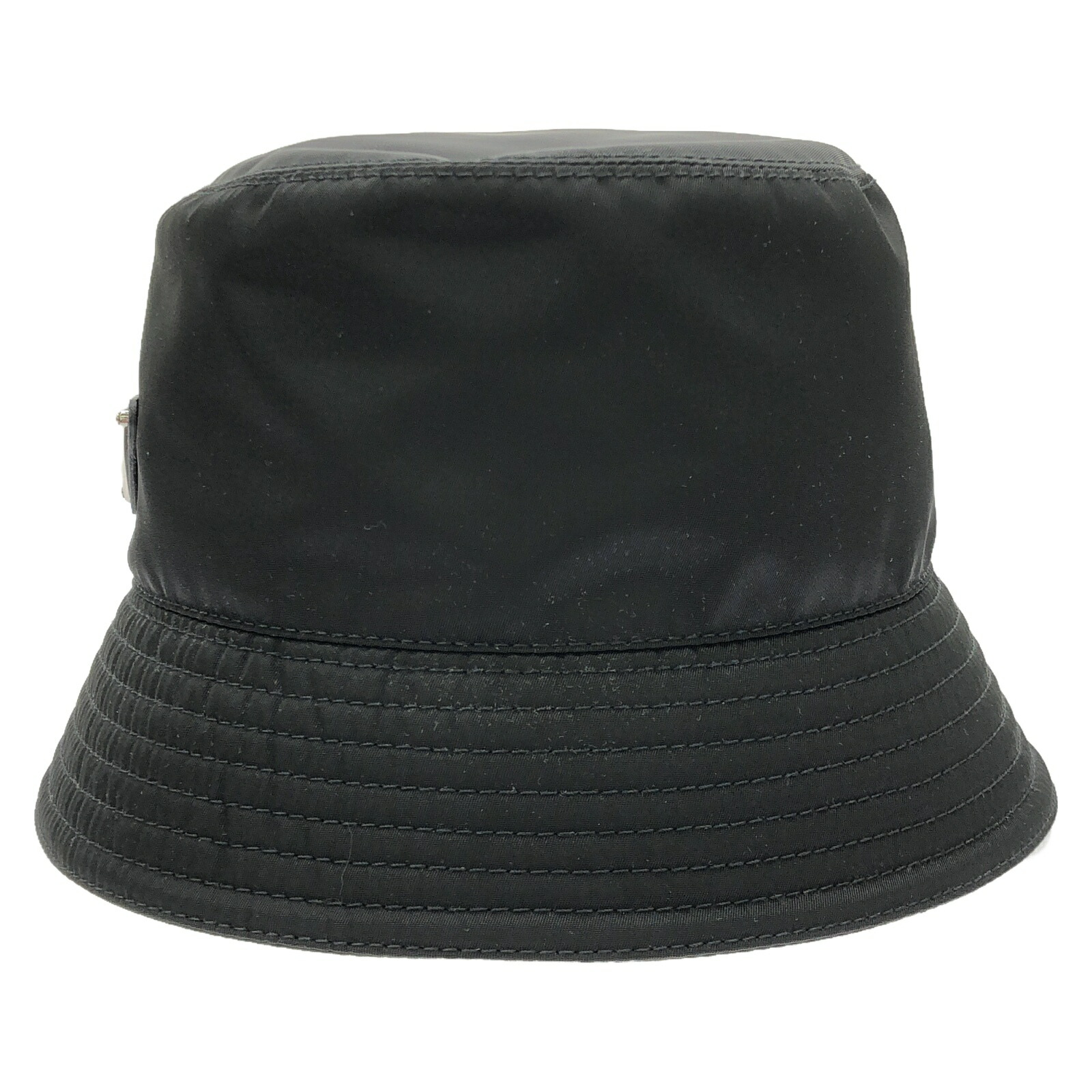 正規品:美品: PRADA バケットハット ネイビー/レッド Amazon | [Prada] [プラダ] バケットハット 無地 Re-Nylon 帽子