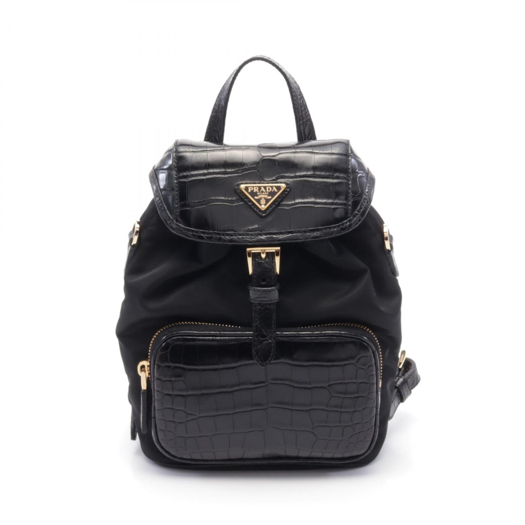 楽天市場】PRADA プラダ リュック バックパック 1BZ005 ナイロンx