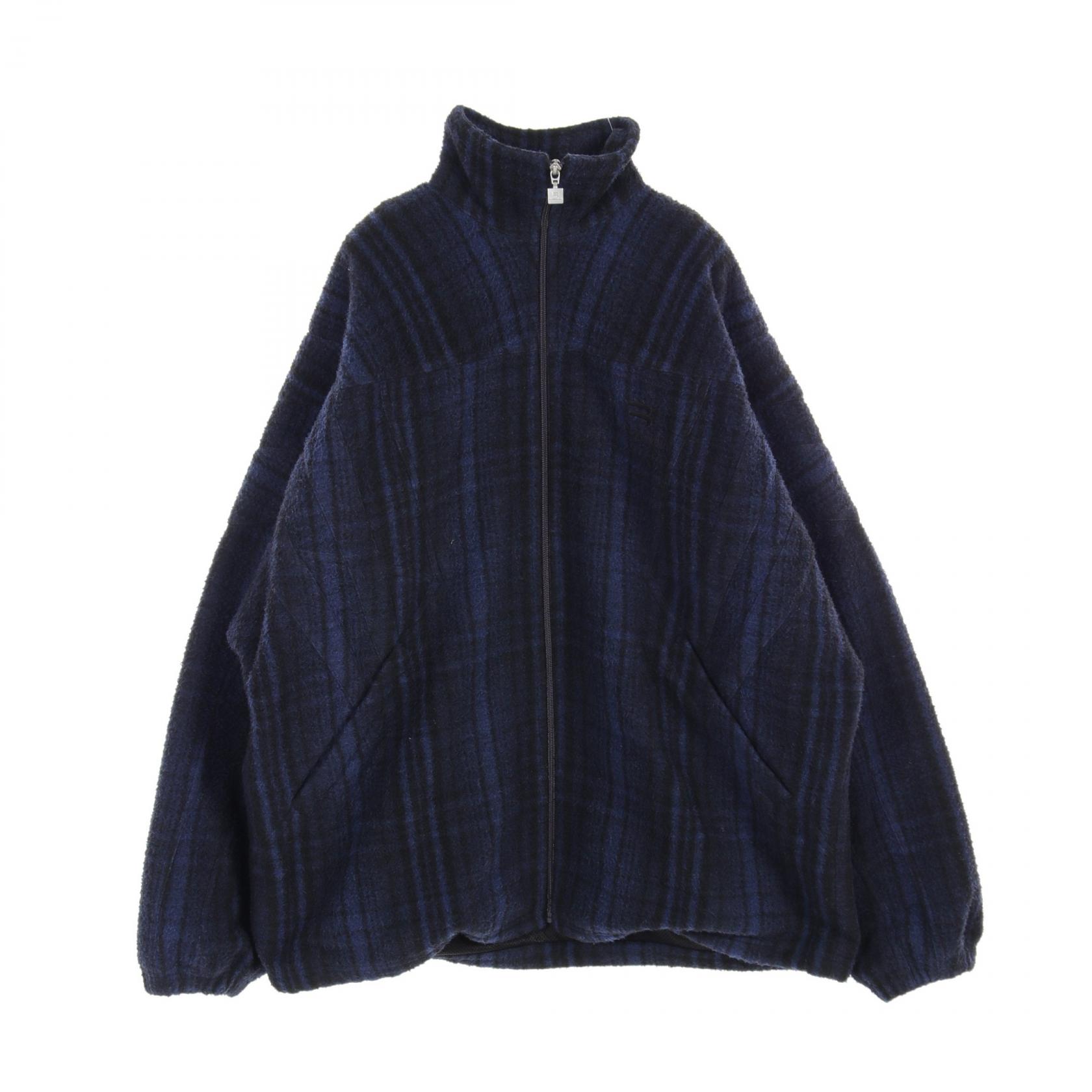 関税負担なし☆BALENCIAGA WRAP パファージャケット BALENCIAGA】バレンシアガ『バックロゴ スプレープリント デニム