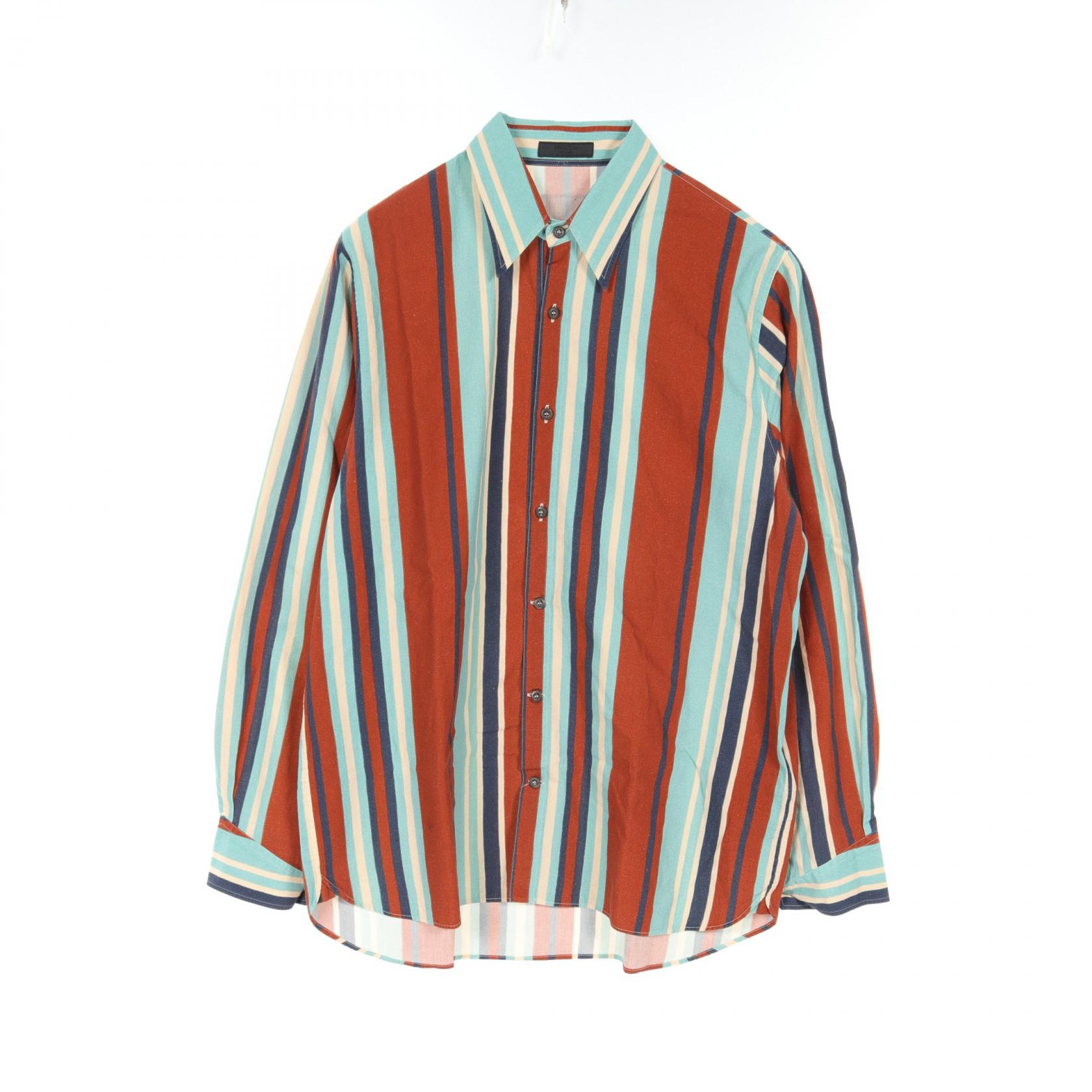 楽天市場】プラダ PRADA デニムシャツ ノースリーブ コットン