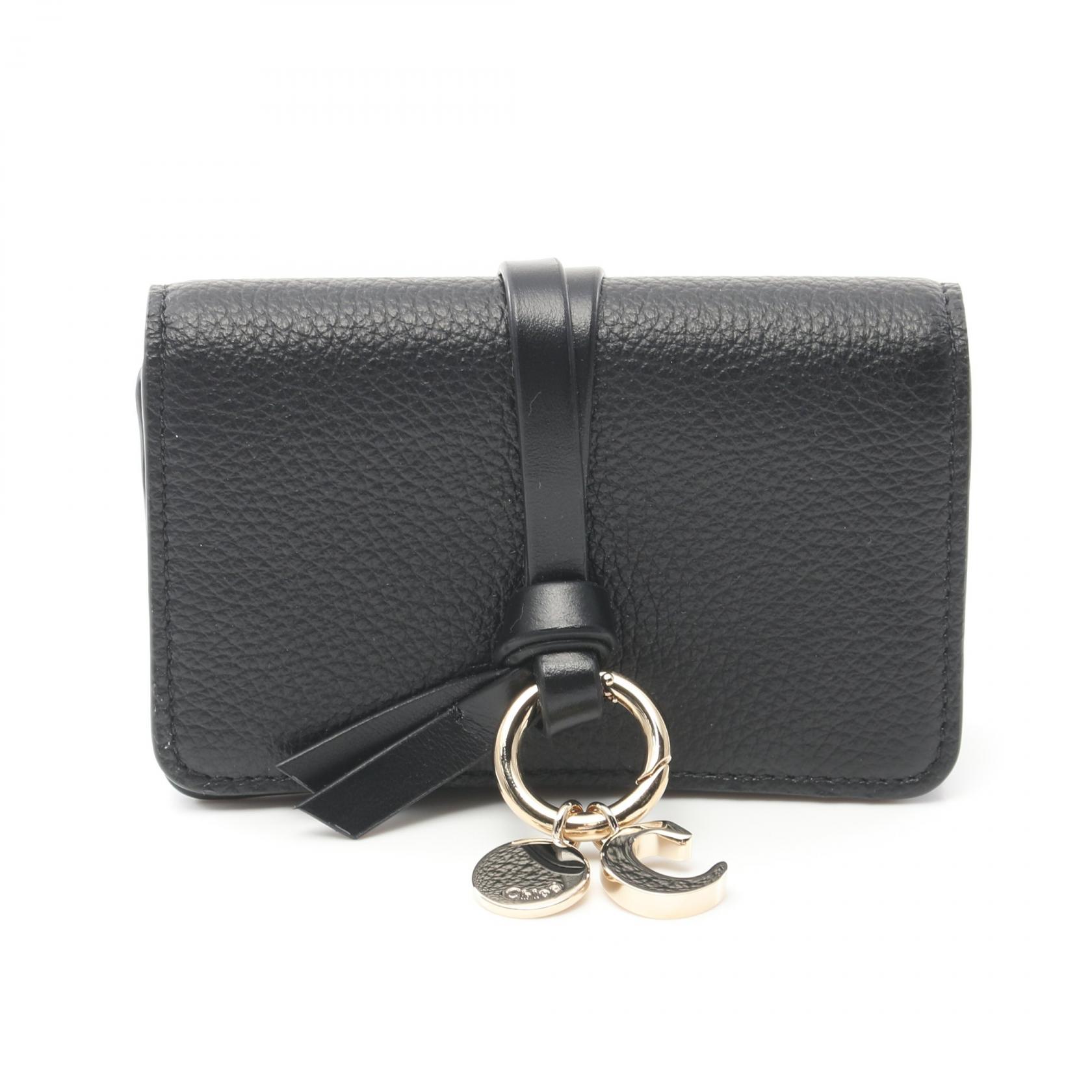 Chloe　クロエ　アルファベット　Alphabet　折財布　革　レザー　箱 Chloe クロエ 二つ折り財布 ALPHABET アルファベット