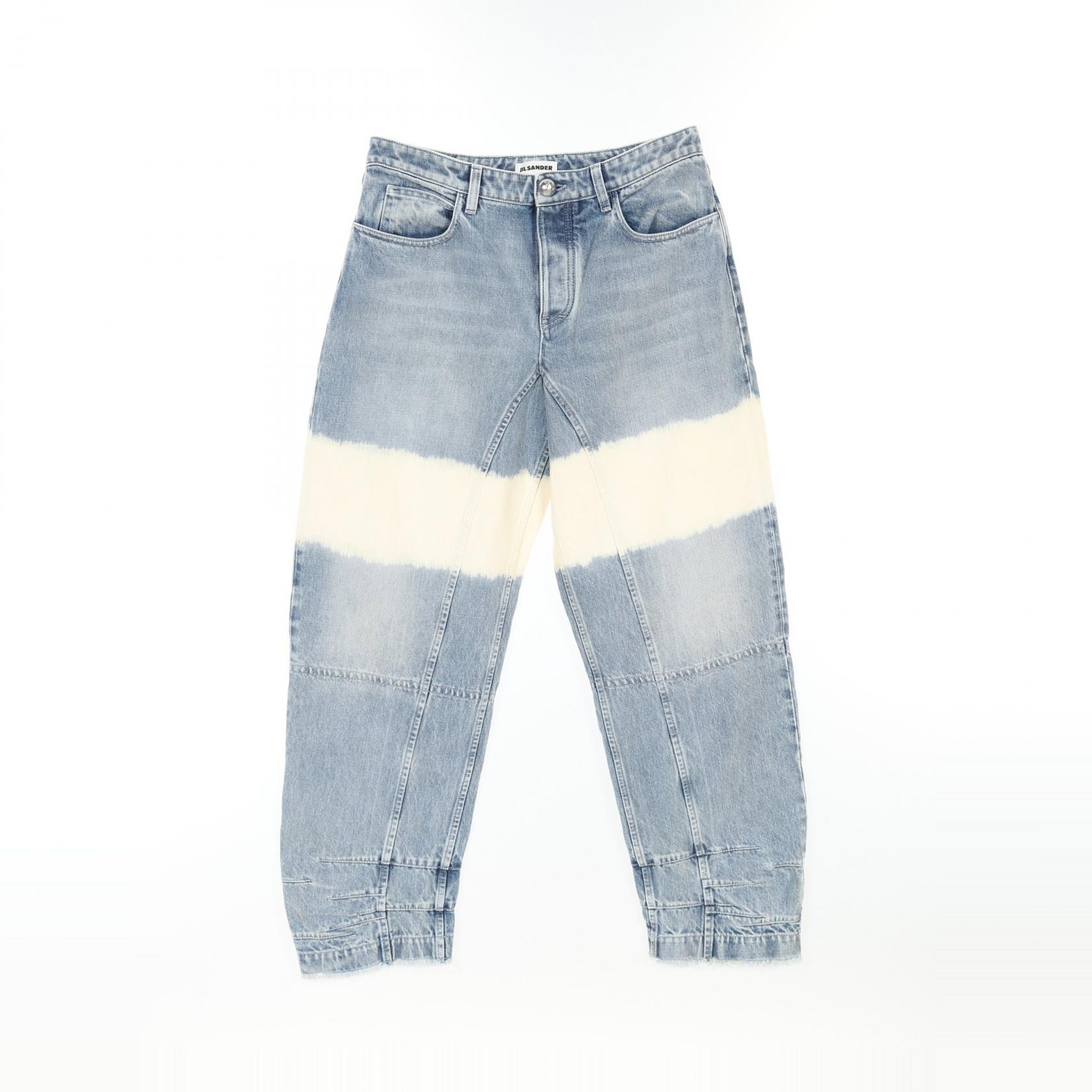 【Jil Sander】ジルサンダー デニム ジーンズ ホワイト JIL SANDER - 美品 ジルサンダー JIL SANDER+ パンツ デニム