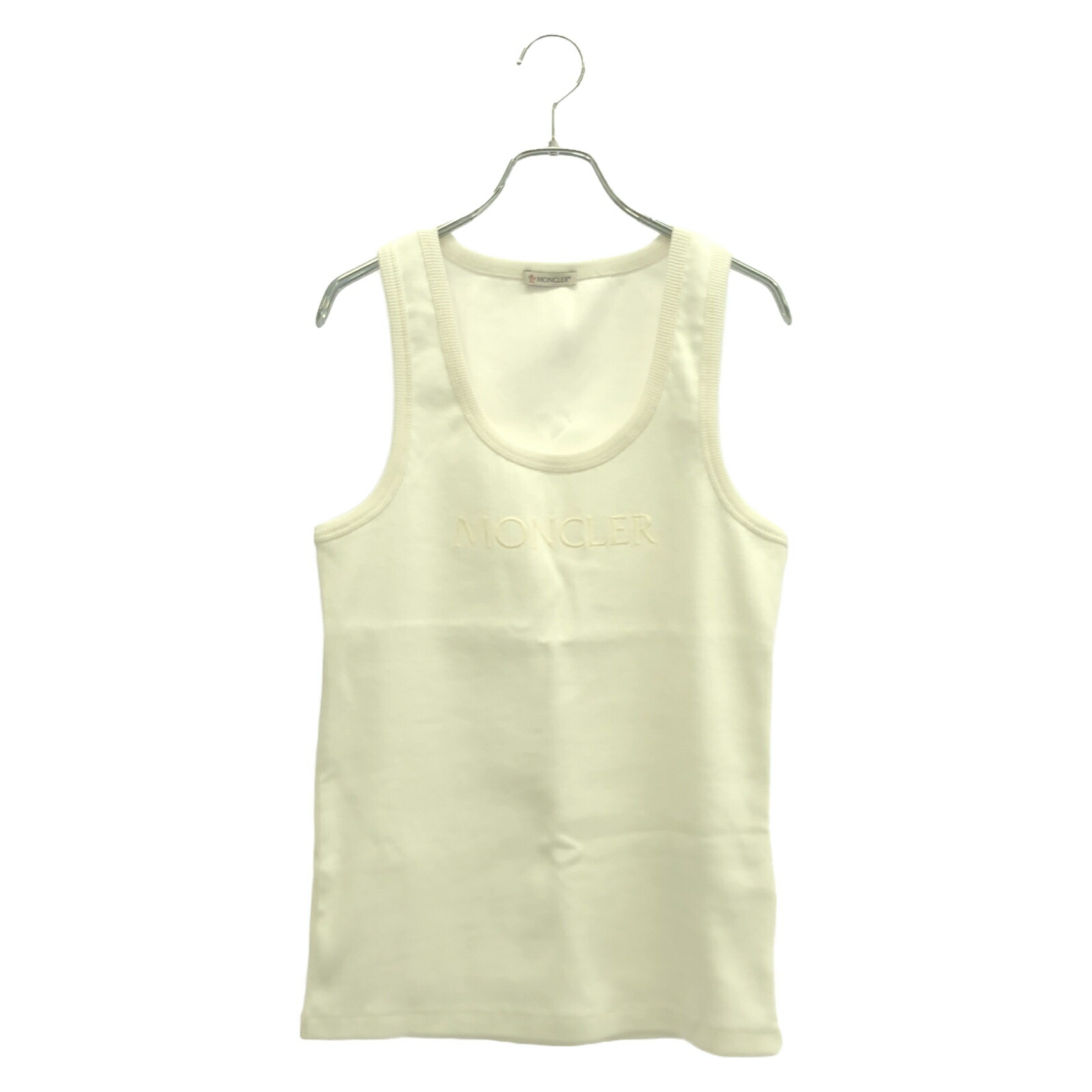 MONCLER モンクレール ホワイトメッシュタンクトップXL モンクレール MONCLER MONCLER タンクトップ 8P00001 89A0D