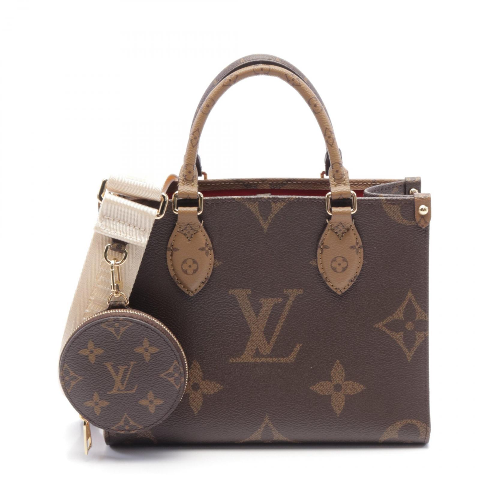 24SSLouis Vuitton トートバッグ モノグラムリバース レザー2WAY 24SSLouis Vuitton トートバッグ モノグラムリバース レザー2WAY