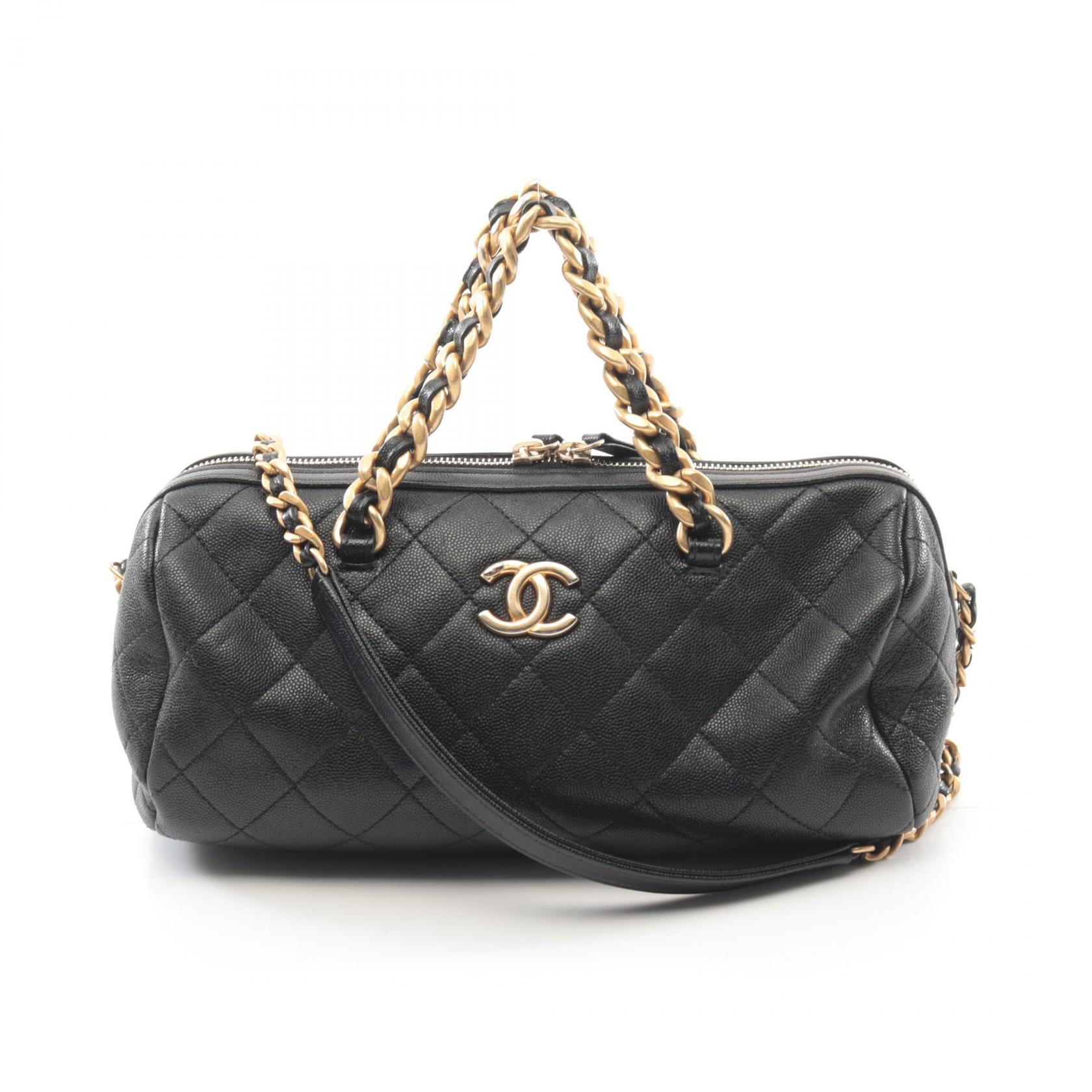 楽天市場】シャネル CHANEL マトラッセ ボーリングバッグ