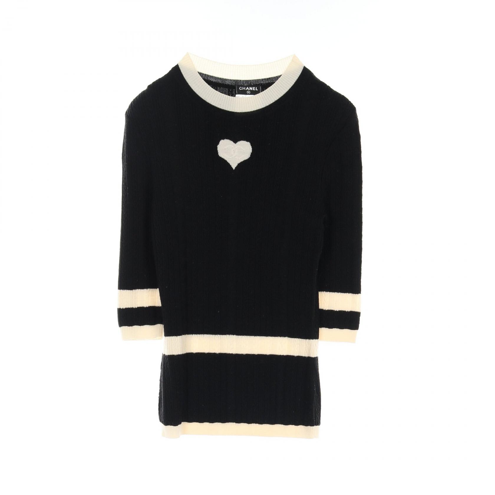 新品未使用✨CHANELニット✨CHANEL半袖リブニット✨36サイズ✨ 楽天市場】シャネル CHANEL 襟付きニット ニット 衣料品