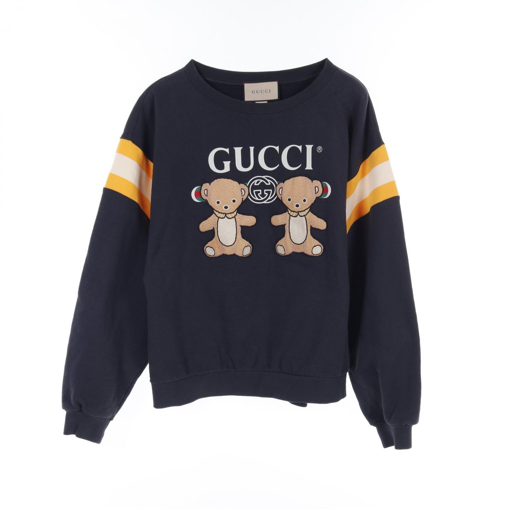 【美品】8A 140㎝　GUCCI グッチ　スパンコール　トレーナー　ピンク 美品】8A 140㎝ GUCCI グッチ スパンコール トレーナー ピンク
