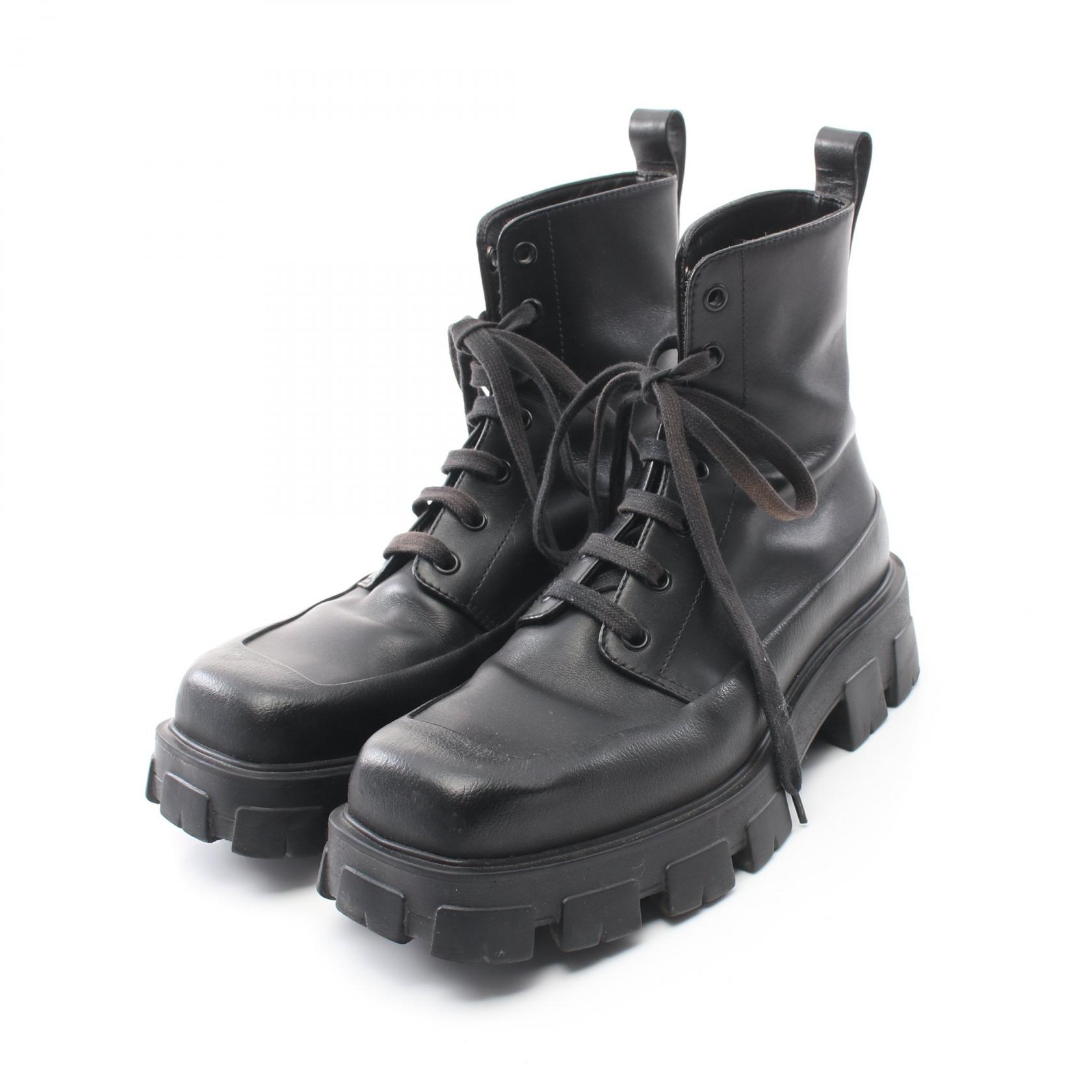 プラダ　　ブーツ PRADA プラダ レースアップブーツ 1882 コンバット トレッキング